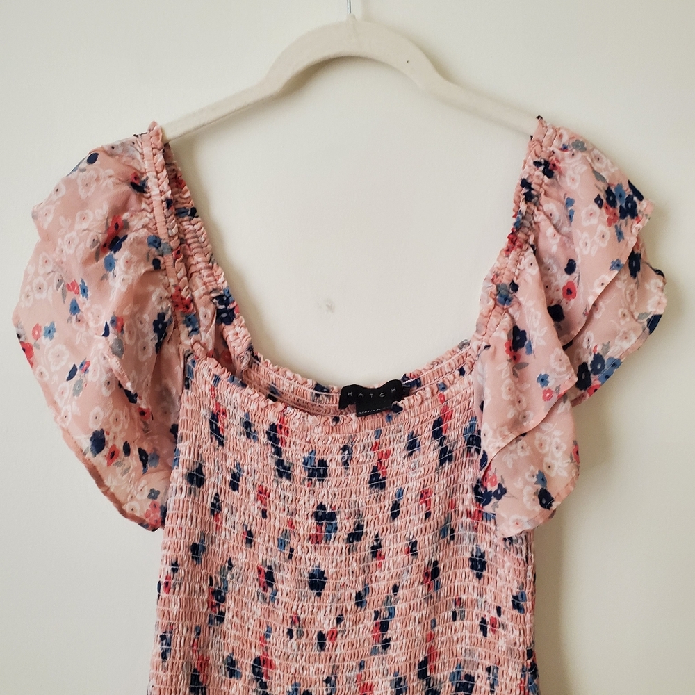 Hatch Pink Floral Cosette Dress - Picture 5 of 15
